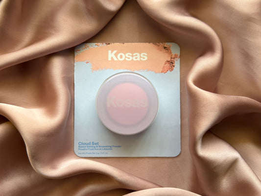 Kosas 
Cloud Set Baked Setting & Smoothing Talc-Free Vegan Powder