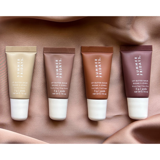 Summer Fridays
The Mini Neutrals Lip Butter Balm