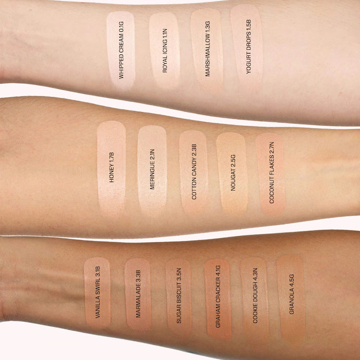 HUDA BEAUTY 
#FauxFilter Matte Buildable Coverage Waterproof Concealer
