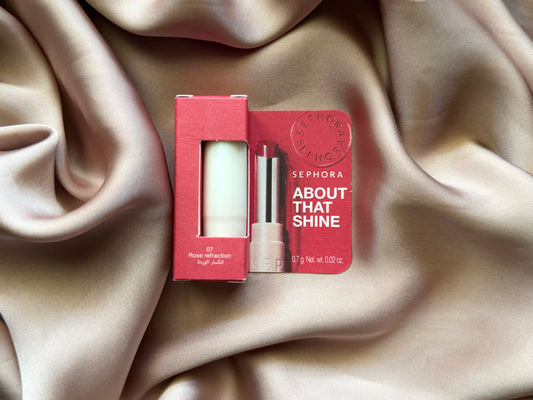 SEPHORA COLLECTION 
About That Shine Sheer Shine Lipstick
