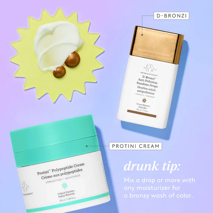 Drunk Elephant 
D-Bronzi™ Bronzing Drops with Peptides