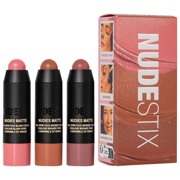 NUDESTIX 
Mini Sunkissed Blush & Bronze 3pc Kit