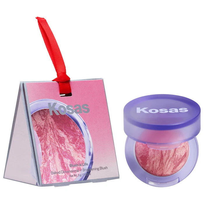 Kosas 
Mini Blush is Life Baked Talc-Free Dimensional + Brightening Blush