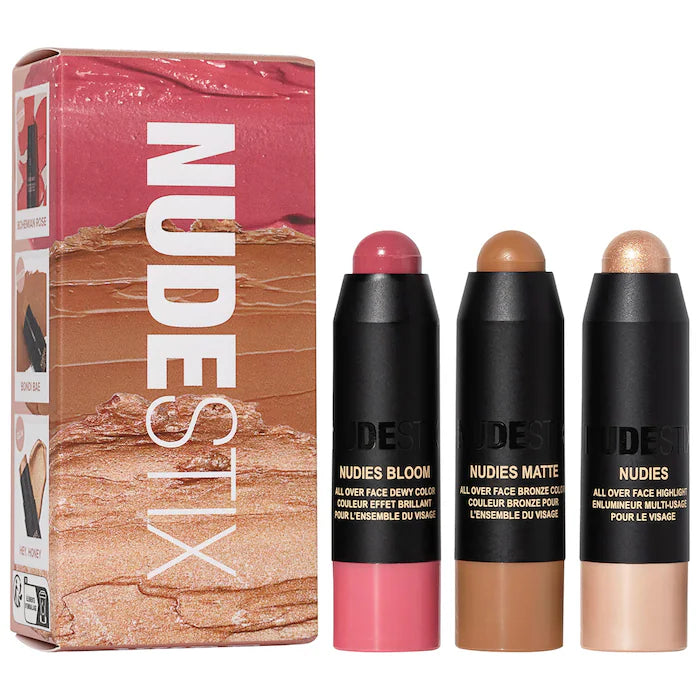 NUDESTIX
Mini NUDIES Roses 'N Honey Nudes 3pc Kit ( sold seperatly)