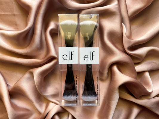 Elf Cream Blush & Bronzer Duo Brush