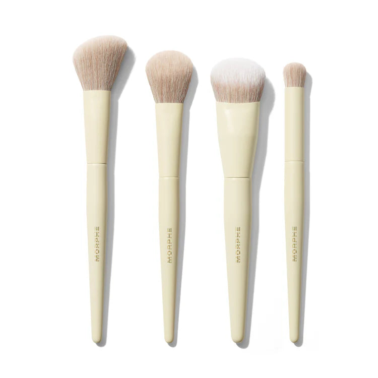 MORPHE BUTTERY BLENDS 4-PIECE FACE BRUSH SET