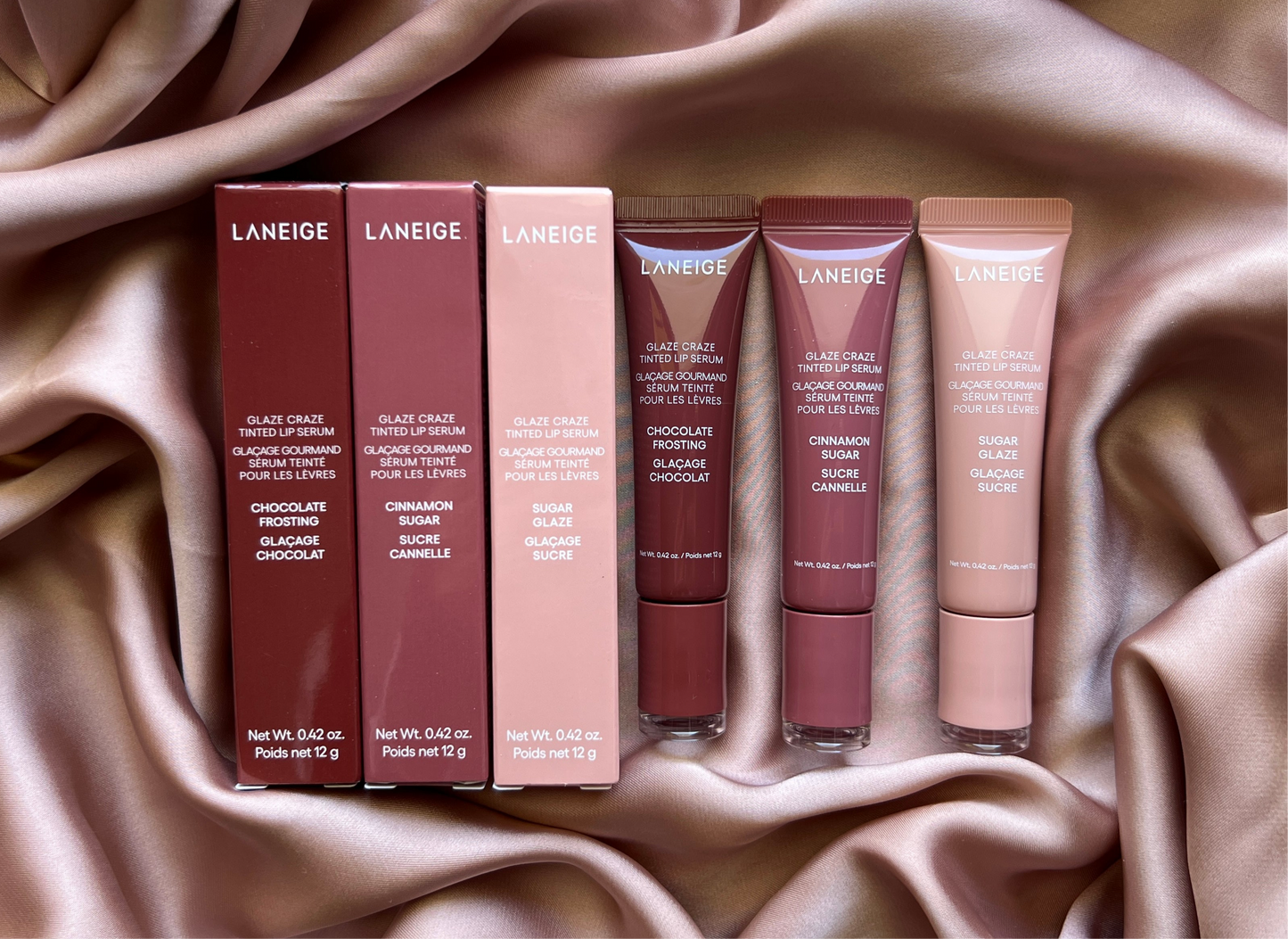 LANEIGE 
Glaze Craze Tinted Polypeptide Lip Serum