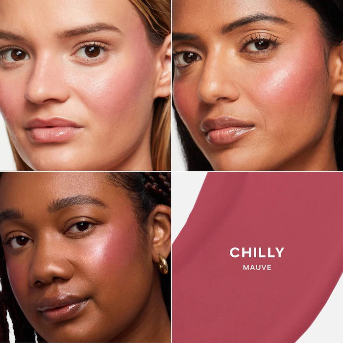 Saie 
Dew Blush Liquid Cream Blush Shade Chilly ( Without Packaging )