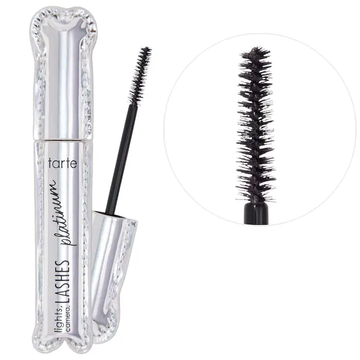 tarte 
lights, camera, lashes™ 4-in-1 volumizing & conditioning platinum mascara
