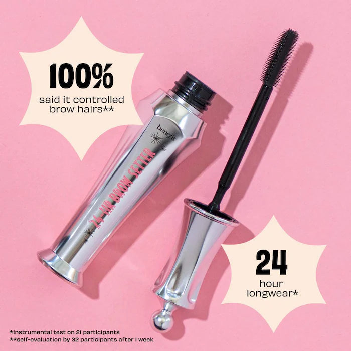 Benefit Cosmetics 24-HR Brow Setter Clear Brow Gel with Lamination Effect