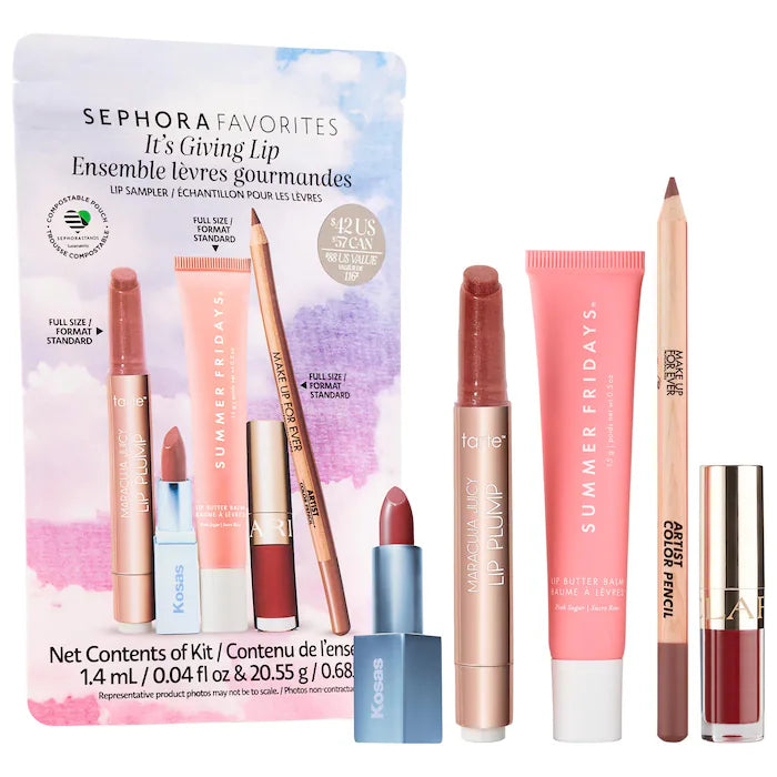 Sephora Favorites It's Giving Lip Value Set by